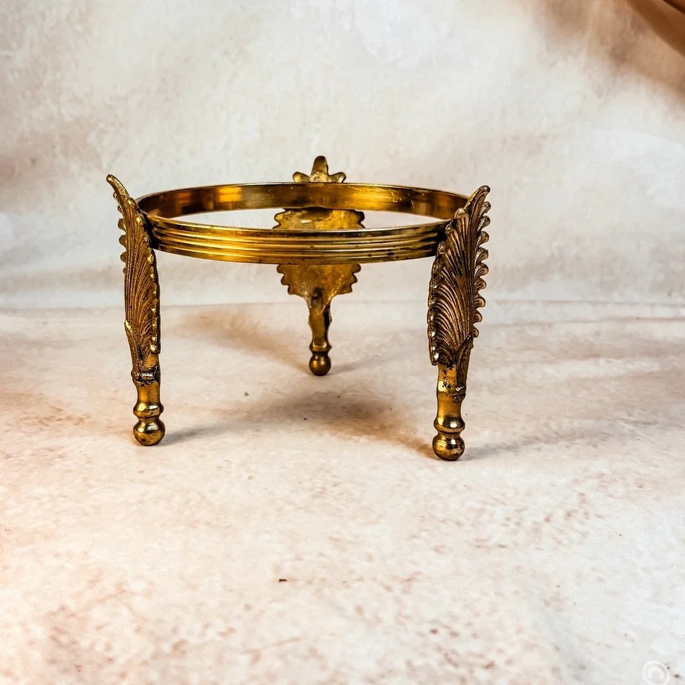 Brass Tripod Stand Display Holder